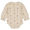 Meisjes Romper LAYLA van Levv Newborn in de kleur AOP Sand Flower in maat 74.