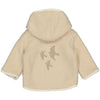 Meisjes Jacket LEAN van Levv Newborn in de kleur Light Sand in maat 74.