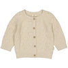 Meisjes Sweater LEANDRA van Levv Newborn in de kleur Light Sand in maat 74.