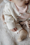 Meisjes Jacket LEAN van Levv Newborn in de kleur Light Sand in maat 74.