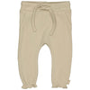 Meisjes Pants LELIE van Levv Newborn in de kleur Beige in maat 74.