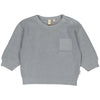 Jongens Sweater LEVI van Levv Newborn in de kleur Blue Grey in maat 74.