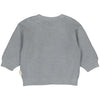 Jongens Sweater LEVI van Levv Newborn in de kleur Blue Grey in maat 74.