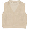 Meisjes JACKET RHANIA van Little Levv in de kleur Sand in maat 128.