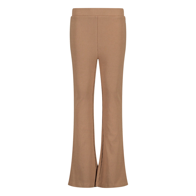 Meisjes PANTS STELLA van Little Levv in de kleur Sand in maat 128.
