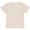 Jongens SHIRT SEFF van Little Levv in de kleur Cream in maat 128.