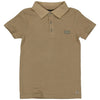 Jongens SHIRT SEM van Little Levv in de kleur Khaki Green in maat 128.