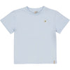 Jongens T-Shirt BAY van Little Levv in de kleur Vintage Blue in maat 128.