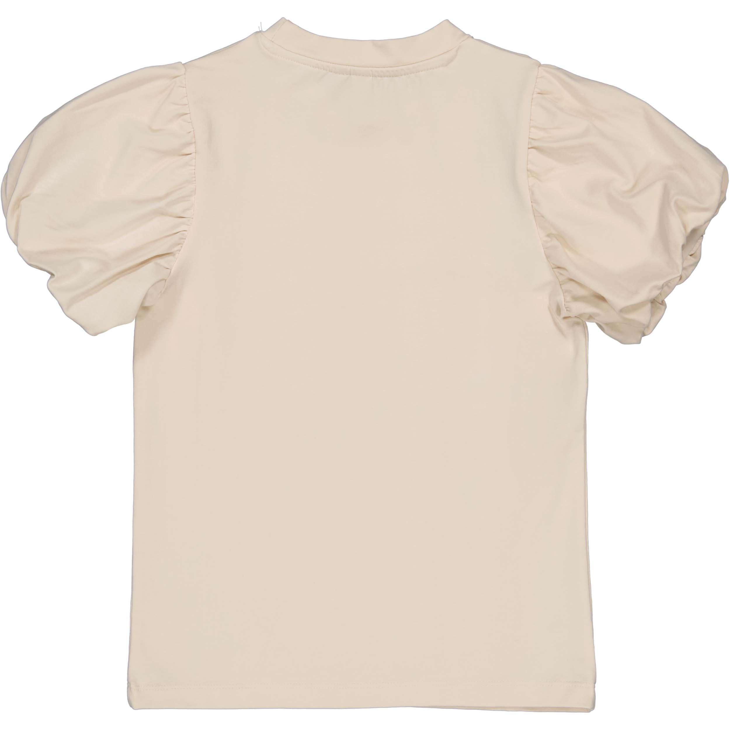 Meisjes T-Shirt BELLA van Little Levv in de kleur Cream in maat 128.