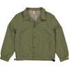 Jongens Jacket BOWEN van Little Levv in de kleur Dark Green in maat 128.