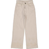 Meisjes Wide leg pants BRITNEY van Little Levv in de kleur Cream in maat 128.