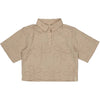Meisjes Blouse ALEXA van Little Levv in de kleur Almond in maat 128.