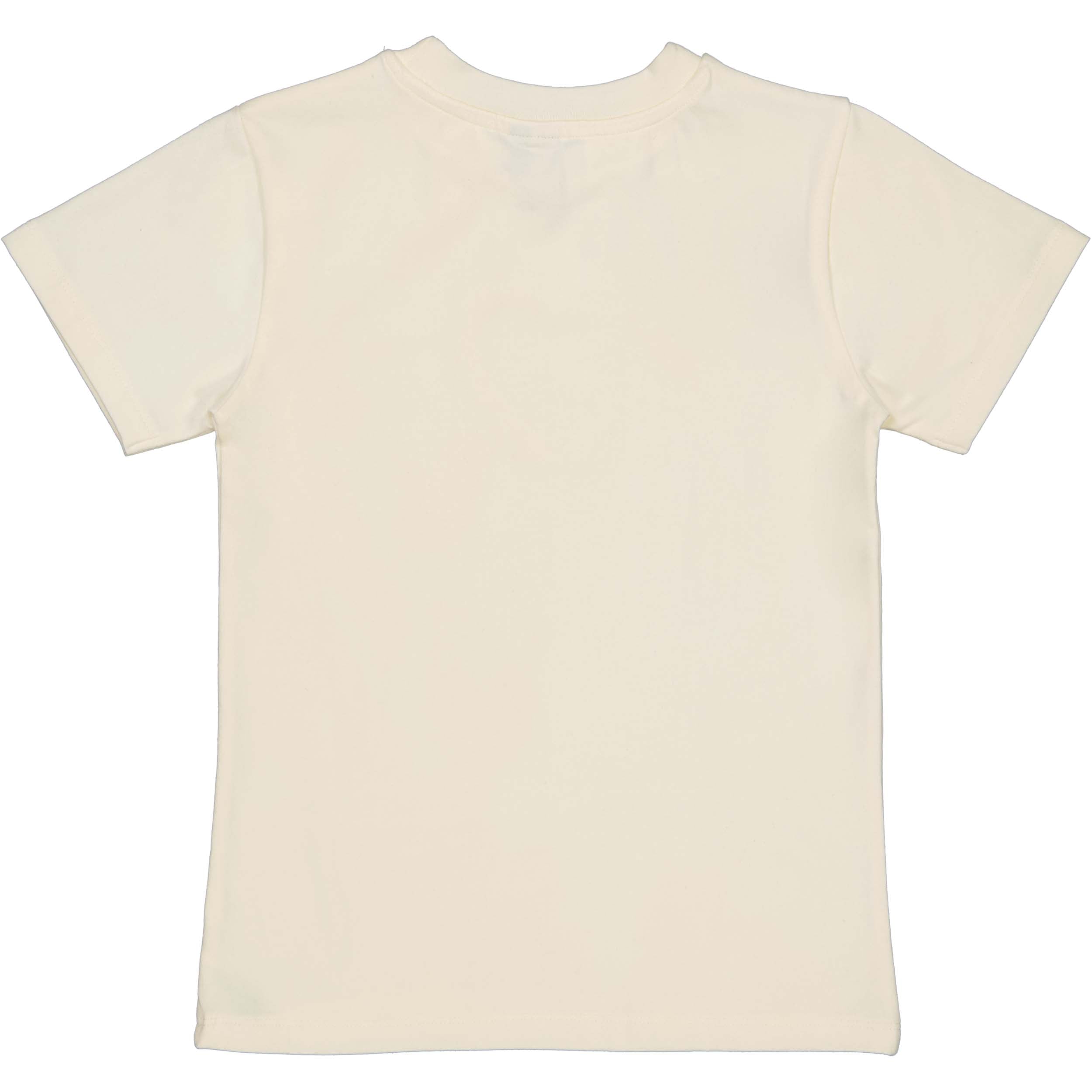 Meisjes T-Shirt BELLE van Little Levv in de kleur White Pearl in maat 128.