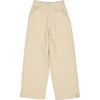 Meisjes Wide leg pants BLANCA van Little Levv in de kleur Oatmeal in maat 128.