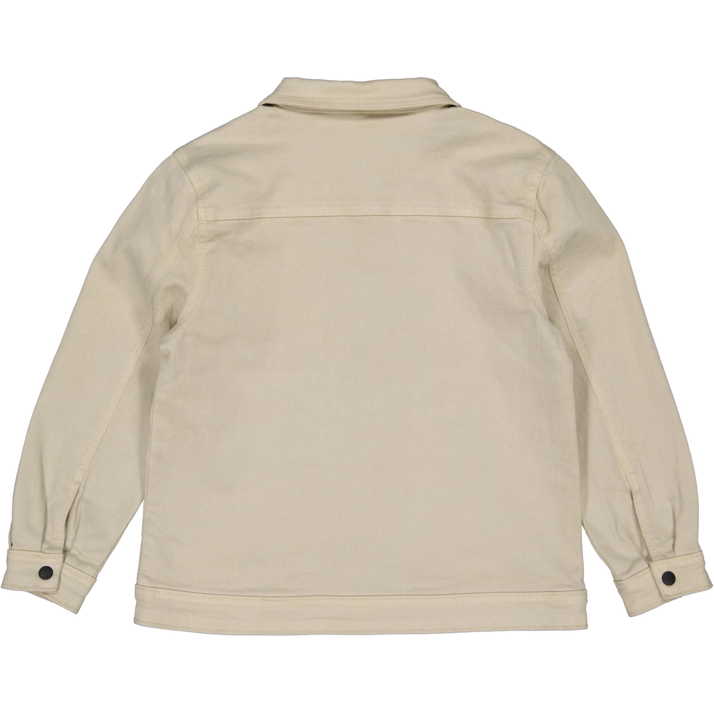 Jongens Jacket BORRE van Little Levv in de kleur Beige in maat 128.