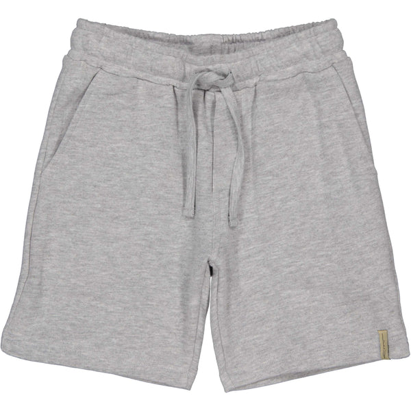 Jongens Shorts BRADLEY van Little Levv in de kleur Grey Melee in maat 128.