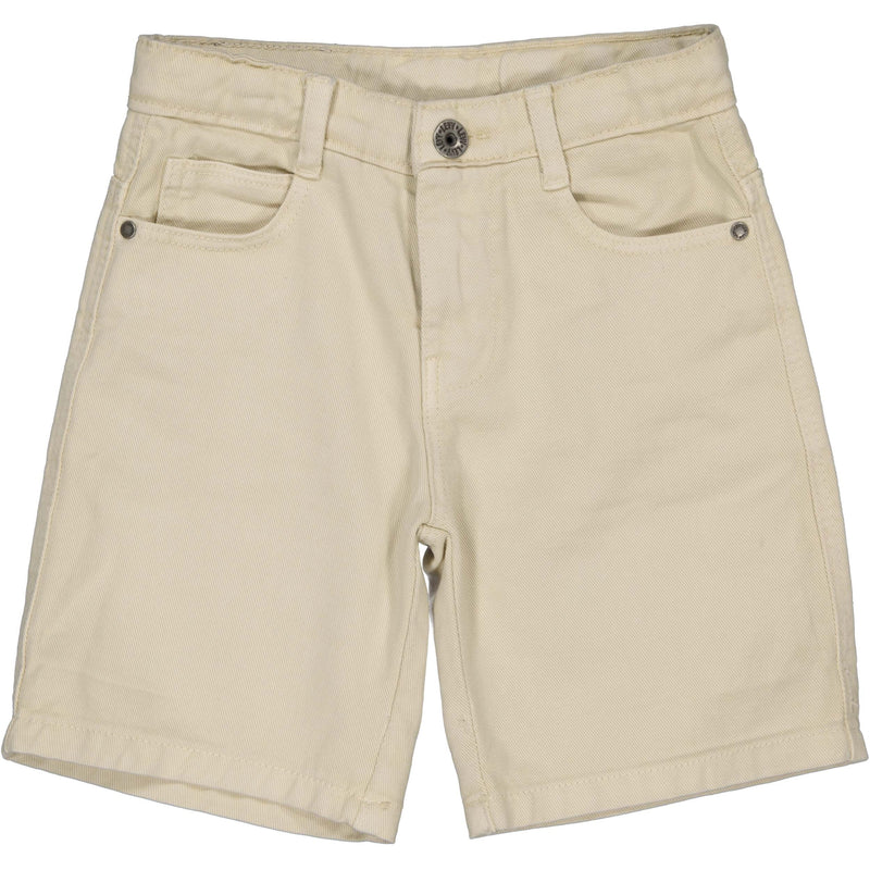 Jongens Shorts BRYCE van Little Levv in de kleur Beige in maat 128.