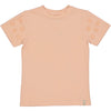 Meisjes T-Shirt BERNA van Little Levv in de kleur Pastel Peach in maat 128.
