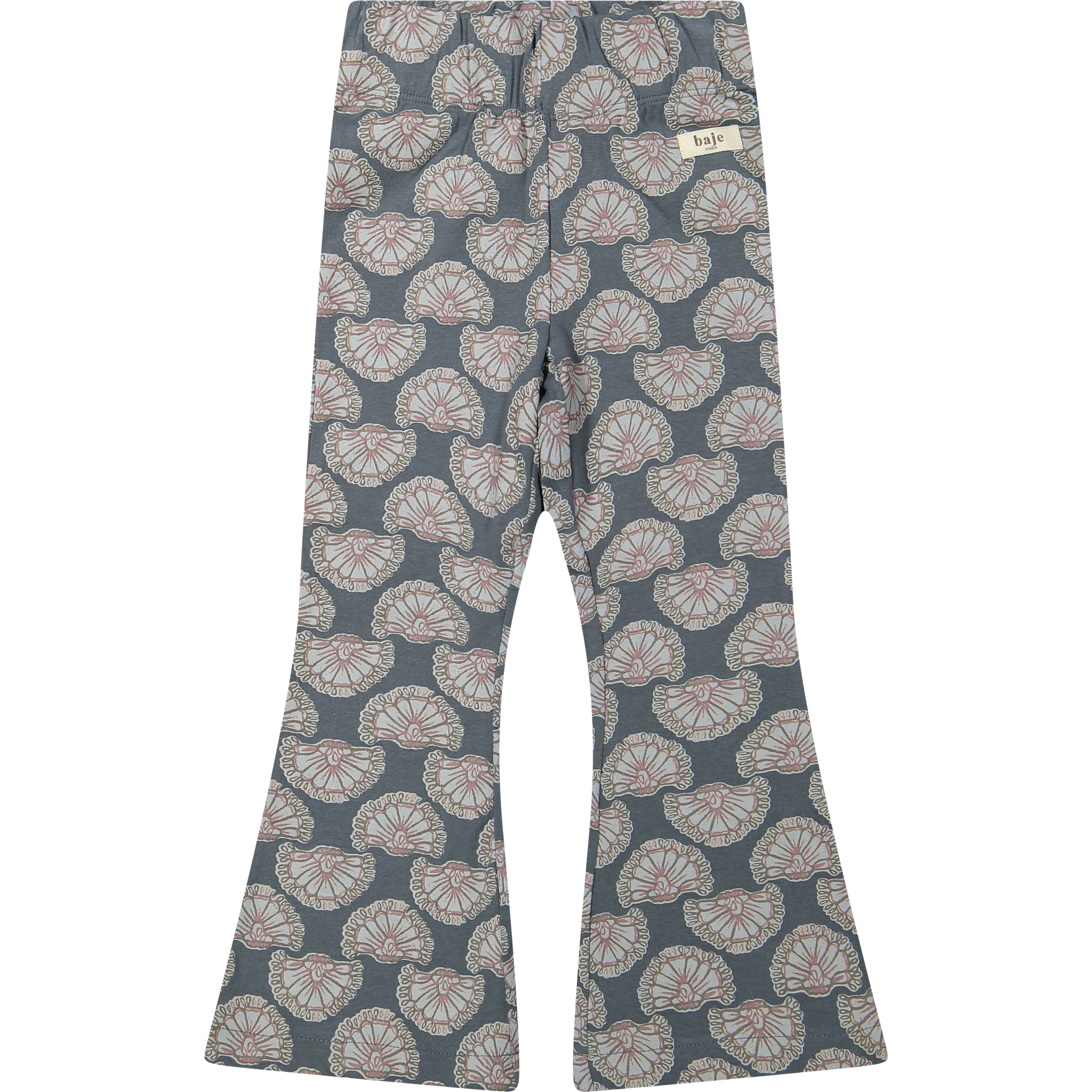 Baje Studio Flare Legging Luzia AOP Blue steel