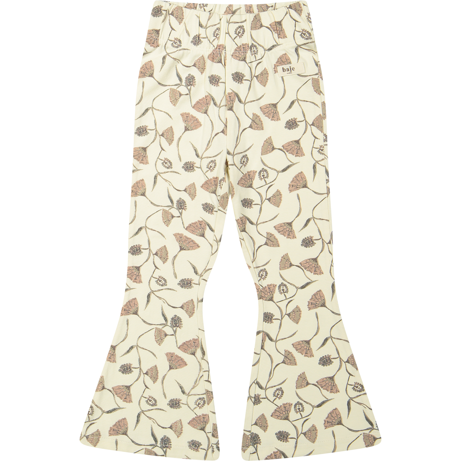 Baje Studio Flare Legging Luzia AOP Creme oat