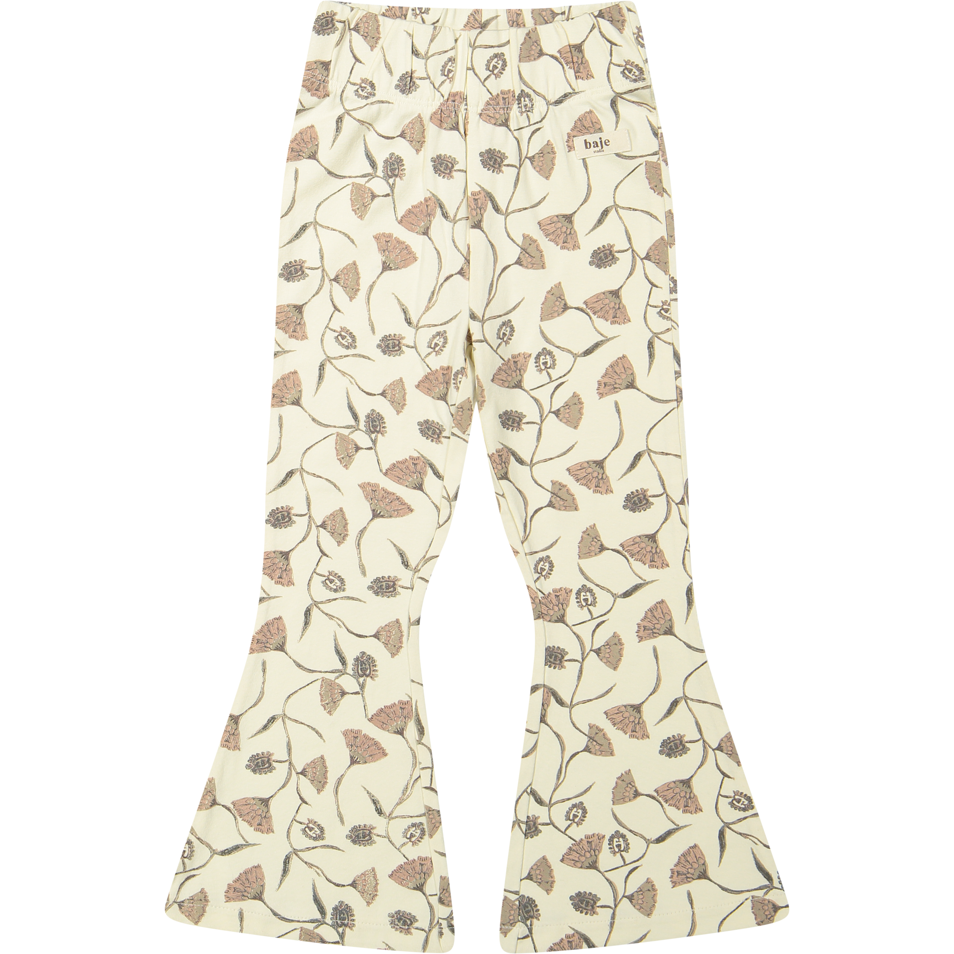Baje Studio Flare Legging Luzia AOP Creme oat