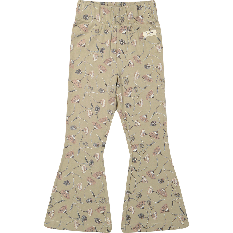 Baje Studio Flare Legging Luzia AOP Taupe clay
