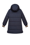 Meisjes Girls Jacket Parka van Moodstreet in de kleur Navy in maat 134-140.