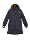 Meisjes Girls Jacket Parka van Moodstreet in de kleur Navy in maat 134-140.