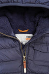 Jongens Boys Jacket Puffer van Moodstreet in de kleur Navy in maat 134-140.