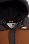 Jongens Boys Jacket Colourblock van Moodstreet in de kleur Rust in maat 134-140.