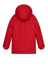 Jongens Boys Jacket Parka van Moodstreet in de kleur Red in maat 116.