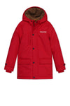 Jongens Boys Jacket Parka van Moodstreet in de kleur Red in maat 116.