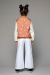 Meisjes Girls Jacket Bomber van Moodstreet in de kleur Red Desert in maat 146-152.