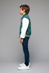 Jongens Boys Jacket Bomber van Moodstreet in de kleur Bottle in maat 146-152.