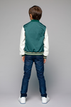 Jongens Boys Jacket Bomber van Moodstreet in de kleur Bottle in maat 146-152.