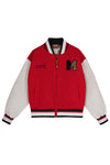 Moodstreet Boys JONAS Jacket Red & White Bomber