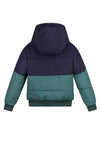 Jongens JAMIE reversible jacket van Moodstreet in de kleur Rainforest in maat 146-152.