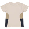 Jongens Shortsleeve MAKSLS242 van Little Levv in de kleur Kit in maat 128.