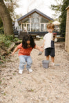 Jongens Oversized Shortsleeve MARCOLS241 van Little Levv in de kleur Kit in maat 128.