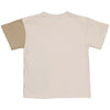 Jongens Oversized Shortsleeve MARCOLS241 van Little Levv in de kleur Kit in maat 128.