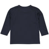 Jongens Longsleeve MAXLS241 van Little Levv in de kleur Night Blue in maat 128.