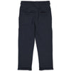Jongens Sweatpants MILANLS241 van Little Levv in de kleur Night Blue in maat 128.