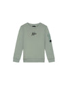 Jongens Malelions Junior Nylon Pocket Sweater van Malelions in de kleur Agave Green in maat 176.