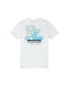 Jongens Malelions Junior Paradise T-Shirt van Malelions in de kleur White in maat 176.