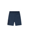 Jongens Malelions Junior Nylon Pocket Shorts van Malelions in de kleur Navy in maat 176.