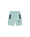 Jongens Malelions Junior Counter Shorts van Malelions in de kleur Sky Blue in maat 176.