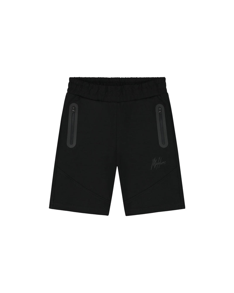 Jongens Malelions Junior Counter Shorts van Malelions in de kleur Black in maat 176.
