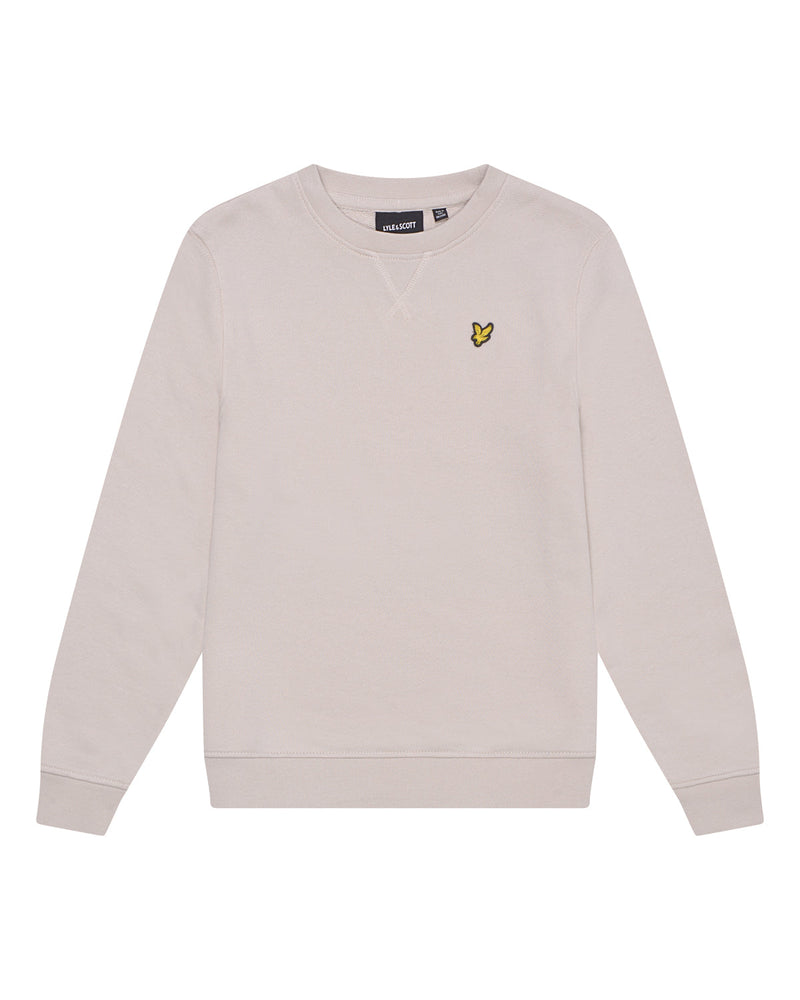 Jongens Crew Neck Sweatshirt van Lyle & Scott in de kleur Cove in maat 170-176.