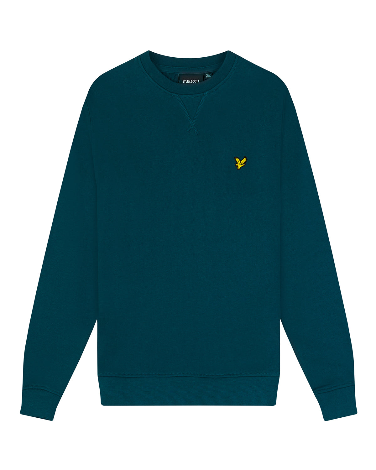 Jongens Crew Neck Sweatshirt van Lyle & Scott in de kleur Apres Navy in maat 170-176.