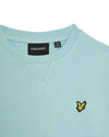 Jongens Crew Neck Sweatshirt van Lyle & Scott in de kleur X580 Future Blue in maat 170-176.